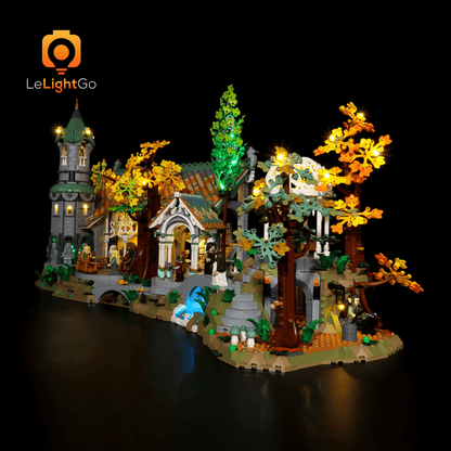 Light Kit For THE LORD OF THE RINGS: RIVENDELL 10316