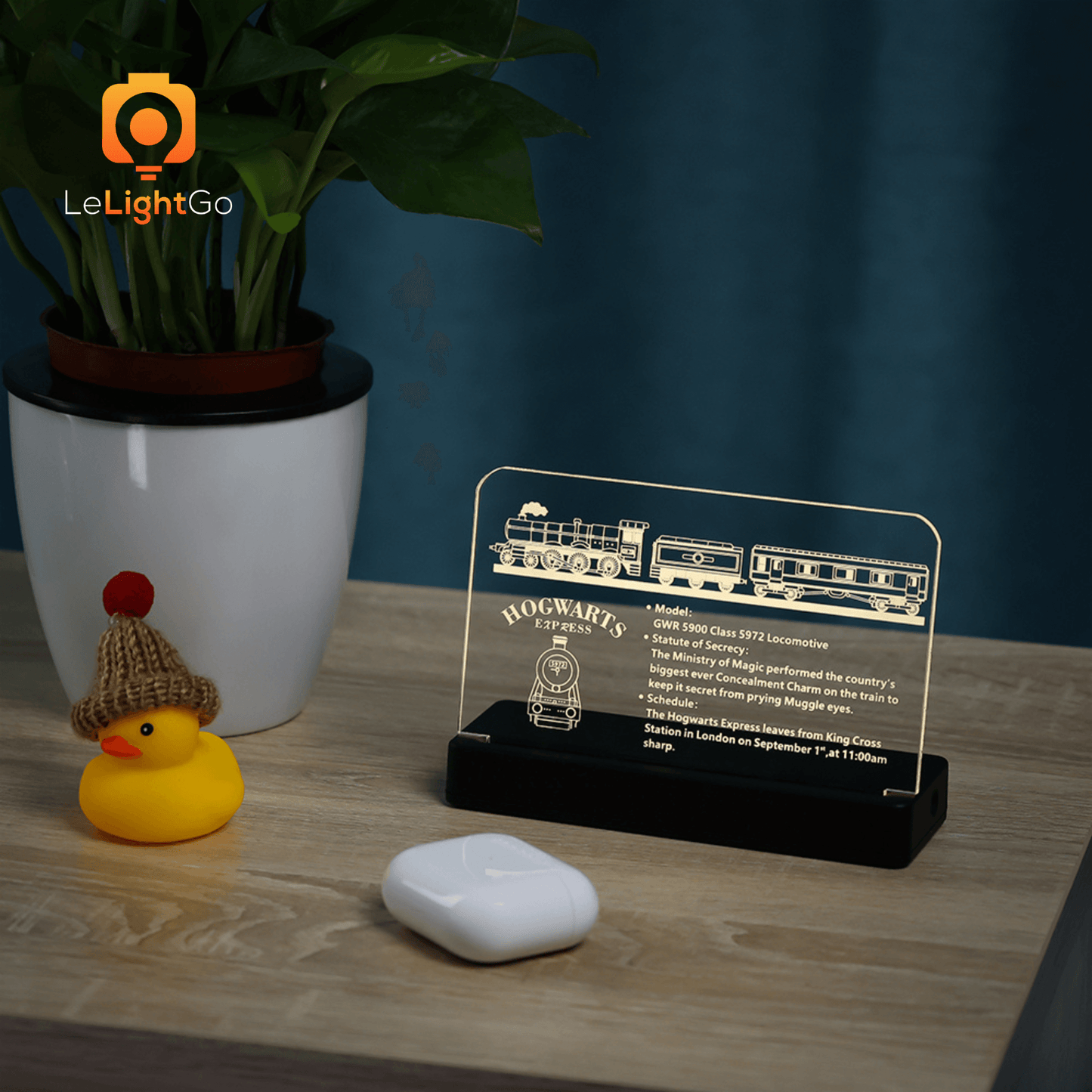 LED Nameplate for Hogwarts Express – Collectors' Edition 76405