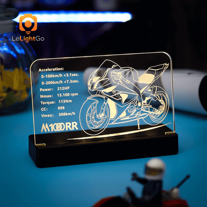 LED Nameplate for BMW M 1000 RR 42130