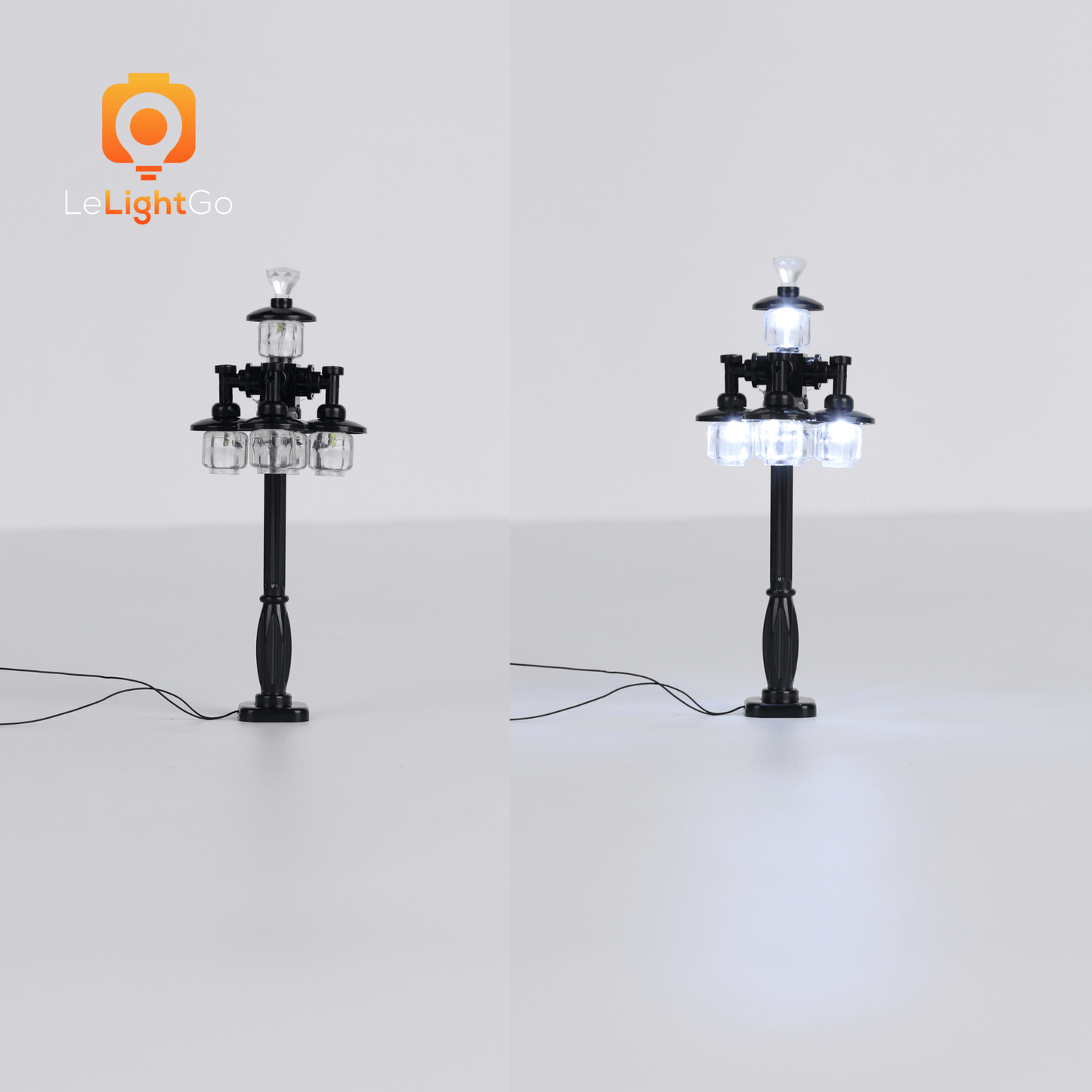 LeLightGo DIY 5PCS Street Lamp Post