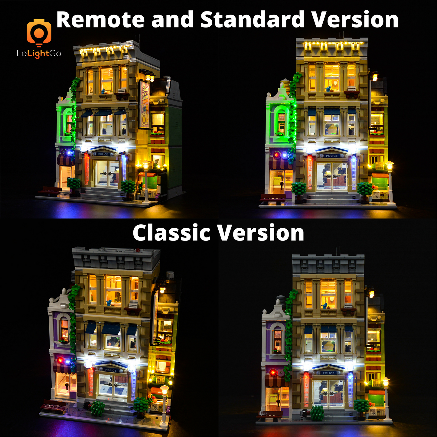 Light Kit For Police Station 10278