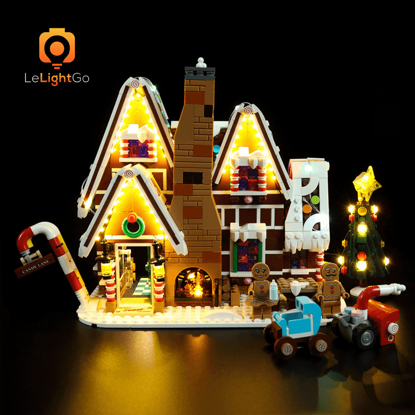 Light Kit For Gingerbread House 10267