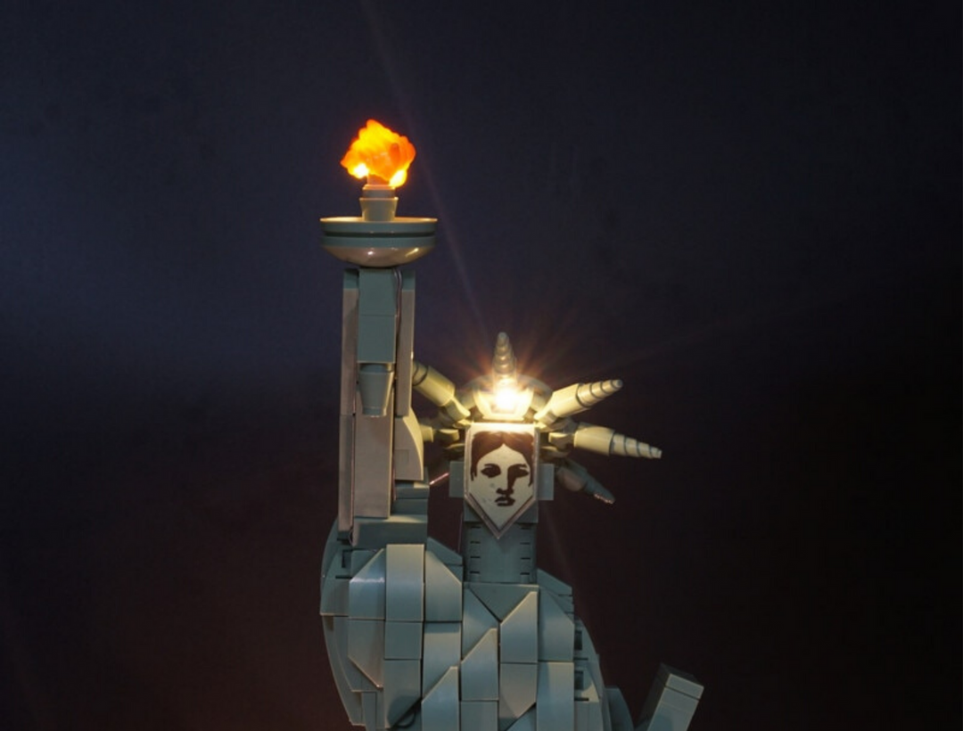 Lego statue of liberty light kit sale