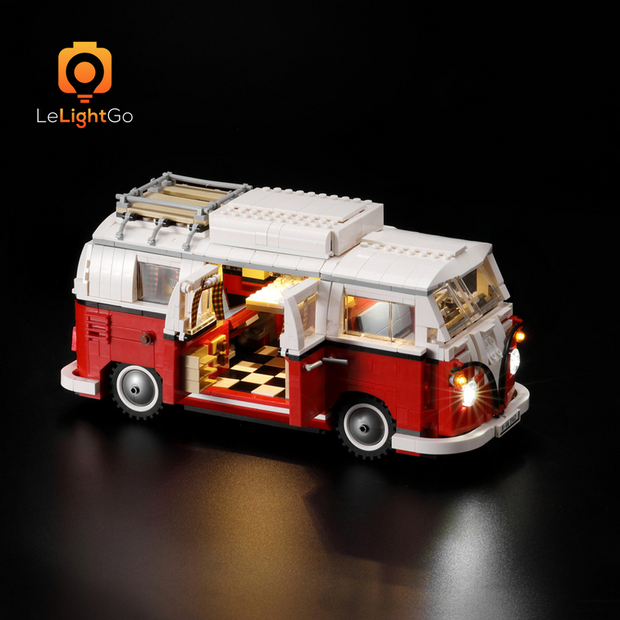 Updated LED Licht Set Für Creator 10220 LEGO The Volkswagen T1 Camper Van VW  Bus