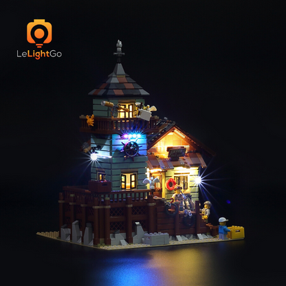 Light Kit For Old Fishing Store 21310
