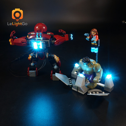 Light Kit For The Hulk Buster Smash 76031