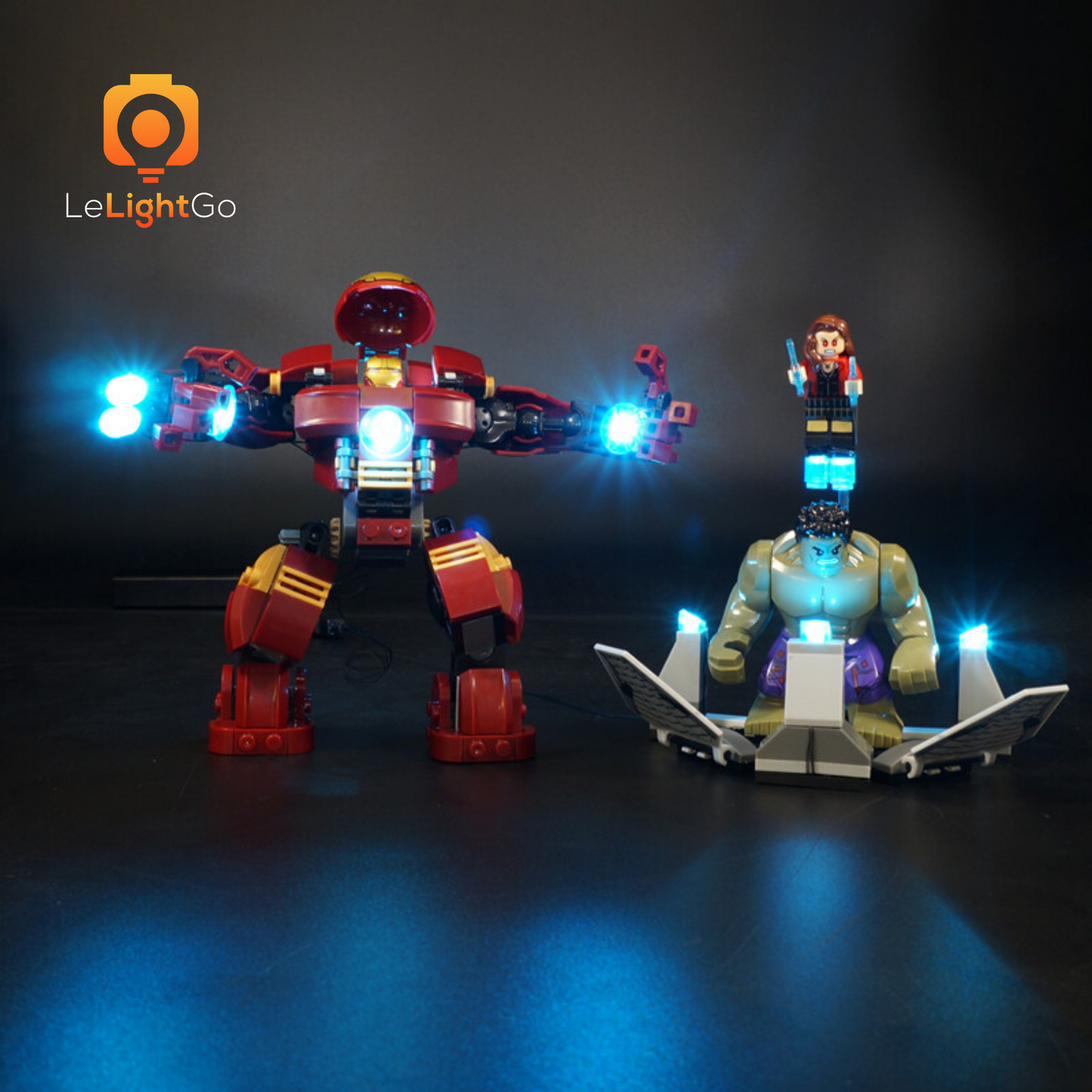 Light Kit For The Hulk Buster Smash 76031