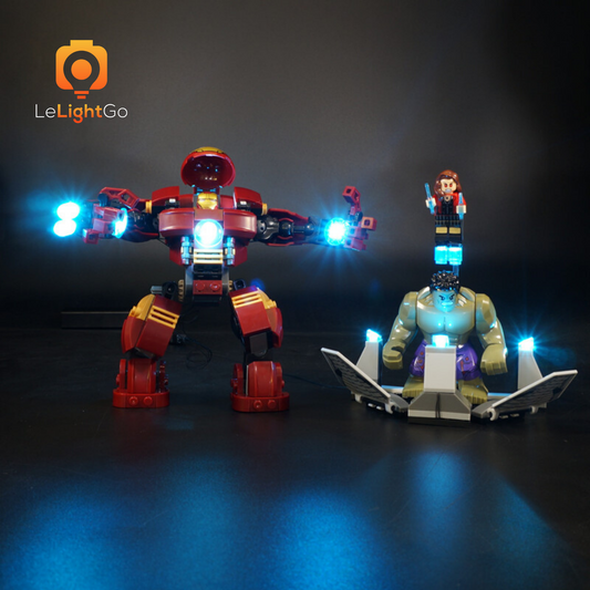 Light Kit For The Hulk Buster Smash 76031