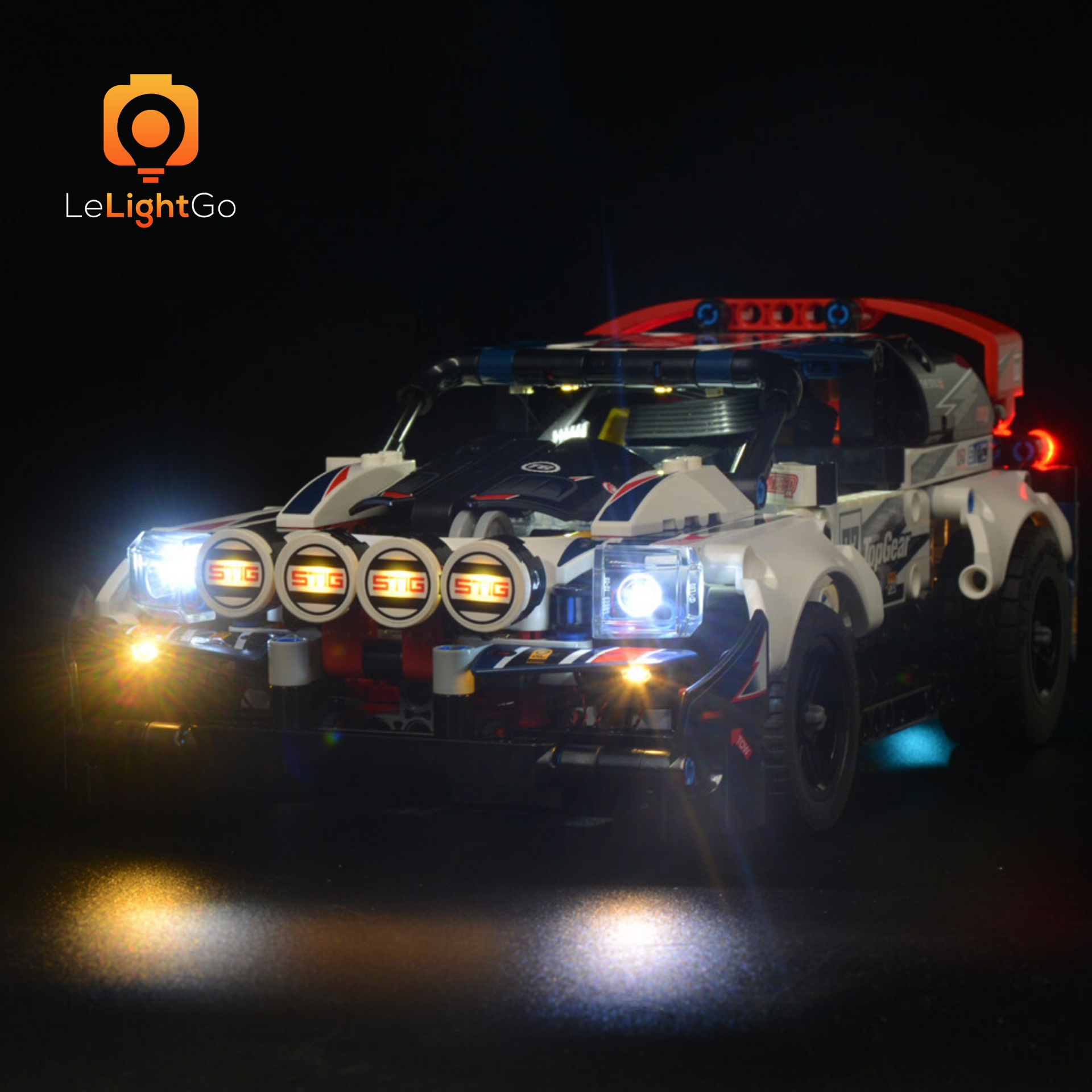 Light Kit For App-Controlled Top Gear Rally Car 42109 – LeLightGo