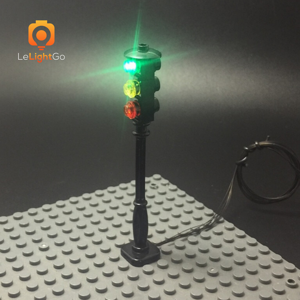 1 x 1 LED Round Plate - LIGHT LINX - Create Your Own LED String - works  with LEGO bricks - by Brick Loot