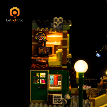 Light Kit For 123 Sesame Street 21324