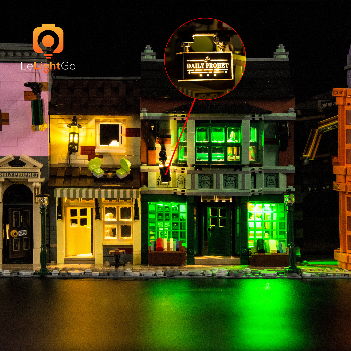 Light Kit For Diagon Alley 75978