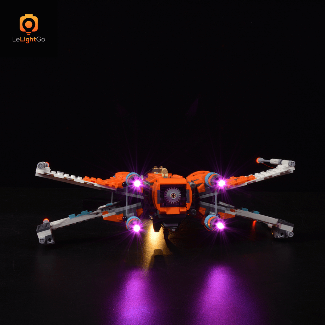 Light Kit For Poe Dameron's X-wing Fighter 75273