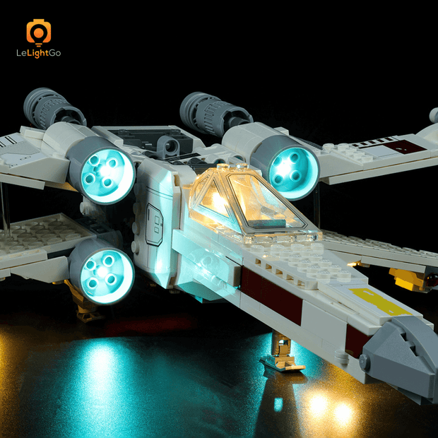 Light Kit For Luke Skywalker’s X-Wing Fighter 75301