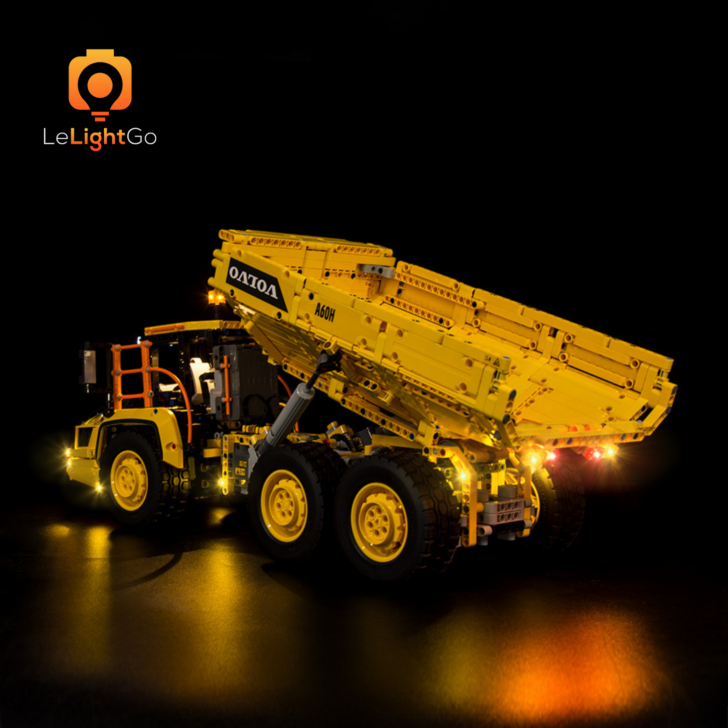 Light Kit For 6x6 Volvo Articulated Hauler 42114