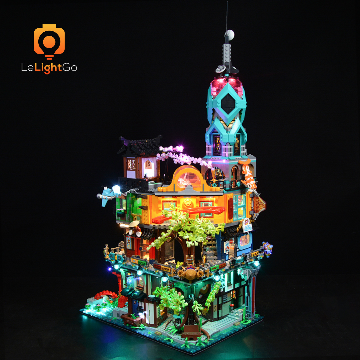 Light Kit For NINJAGO City Gardens 71741