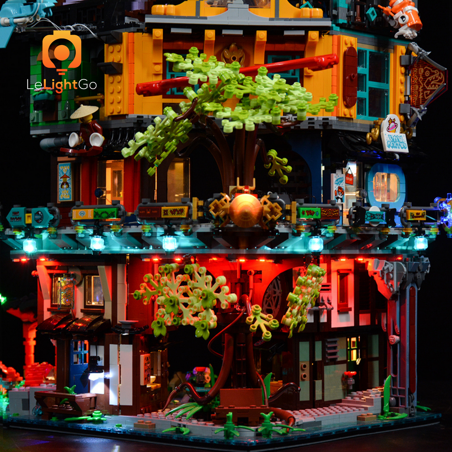 Light Kit For NINJAGO City Gardens 71741