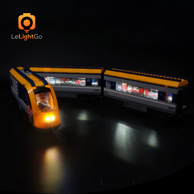 Light Kit For Passenger Train 60197 LeLightGo