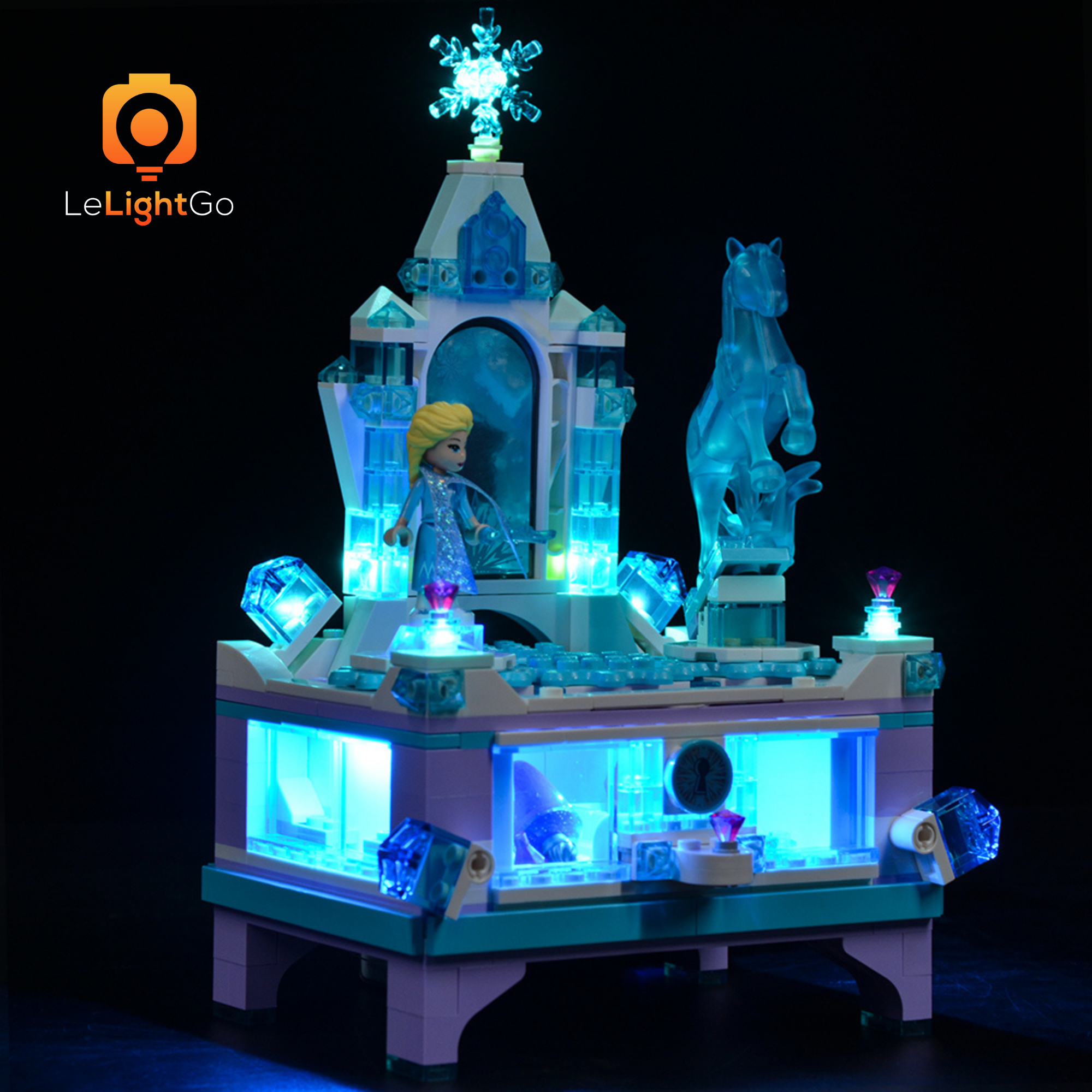 Light Kit For Elsa s Jewelry Box Creation 41168 LeLightGo