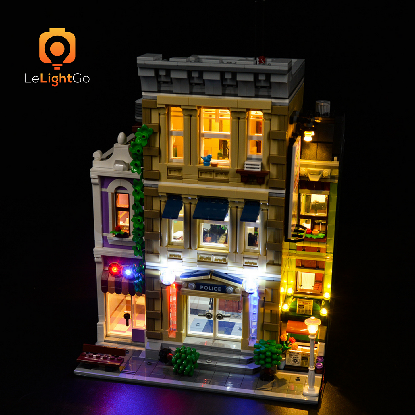 Light Kit For Police Station 10278