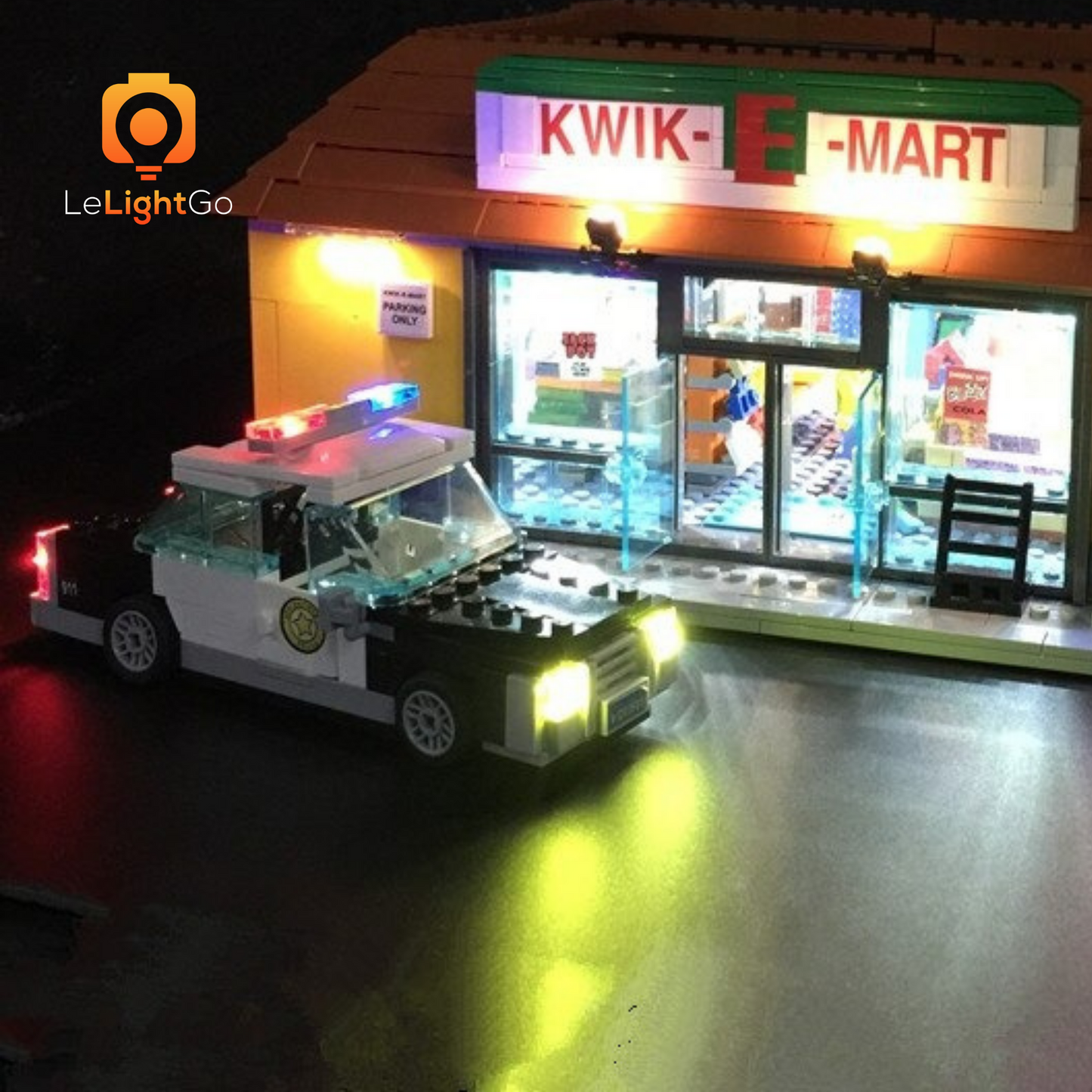 Light Kit For The Kwik-E-Mart 71016