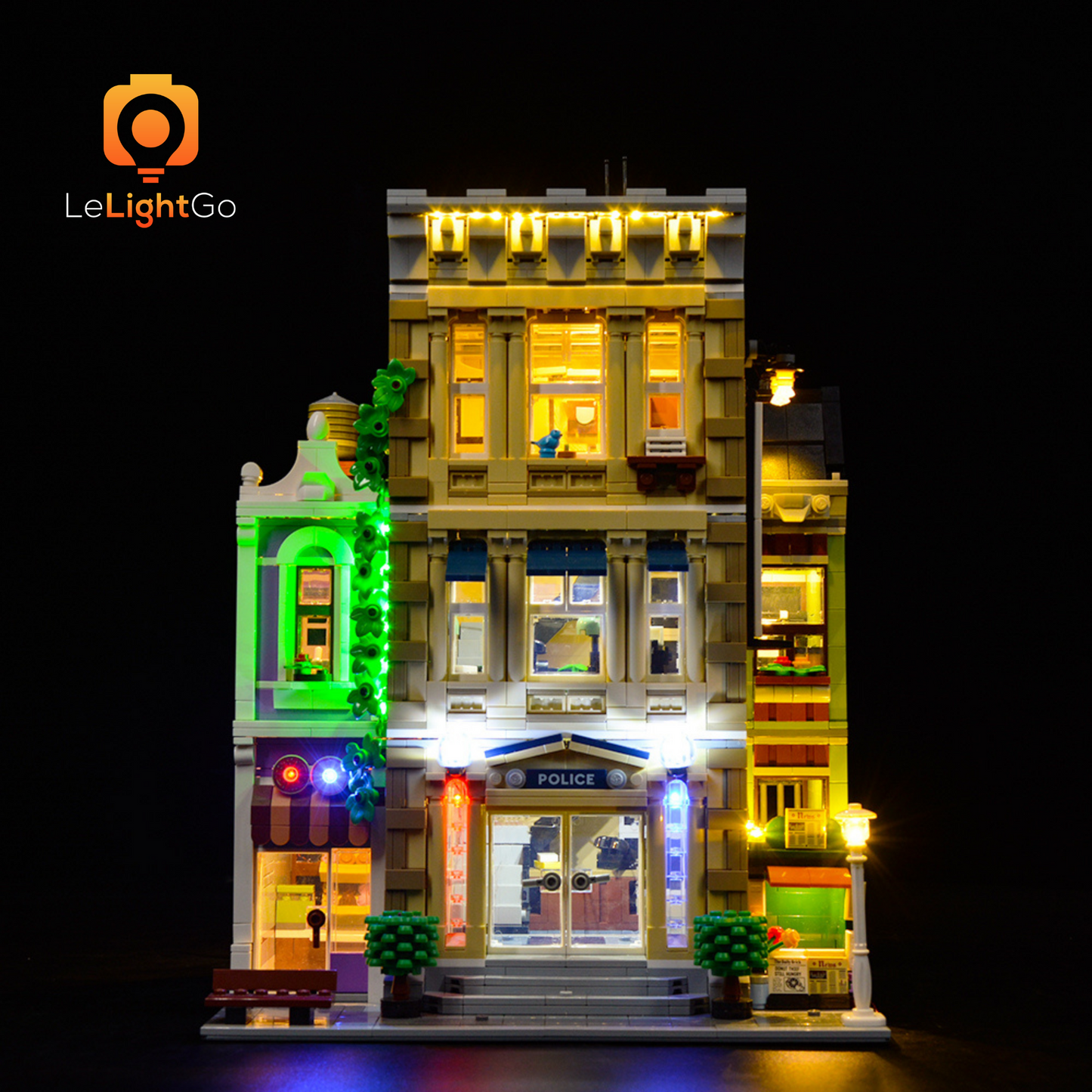 Light Kit For Police Station 10278