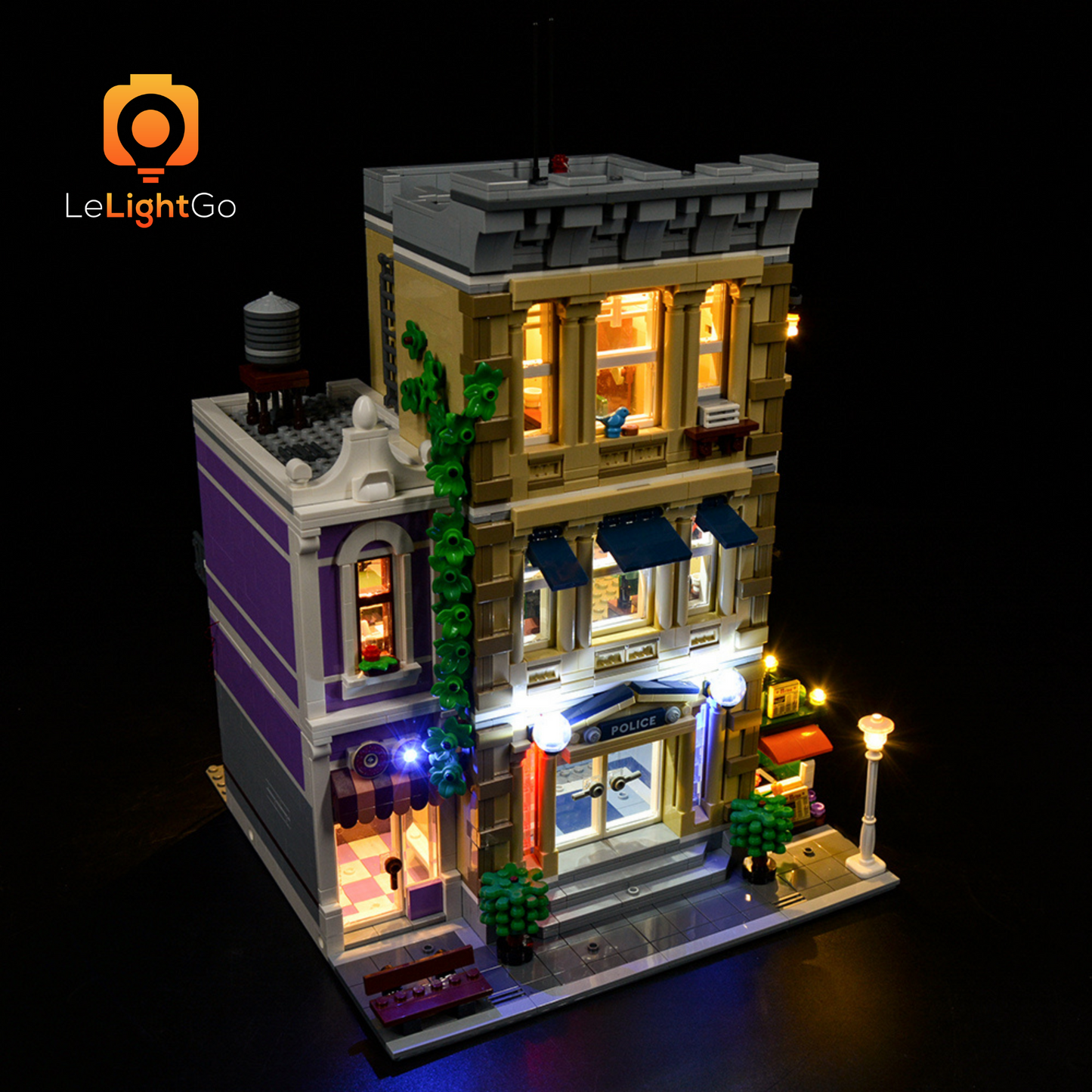 Light Kit For Police Station 10278