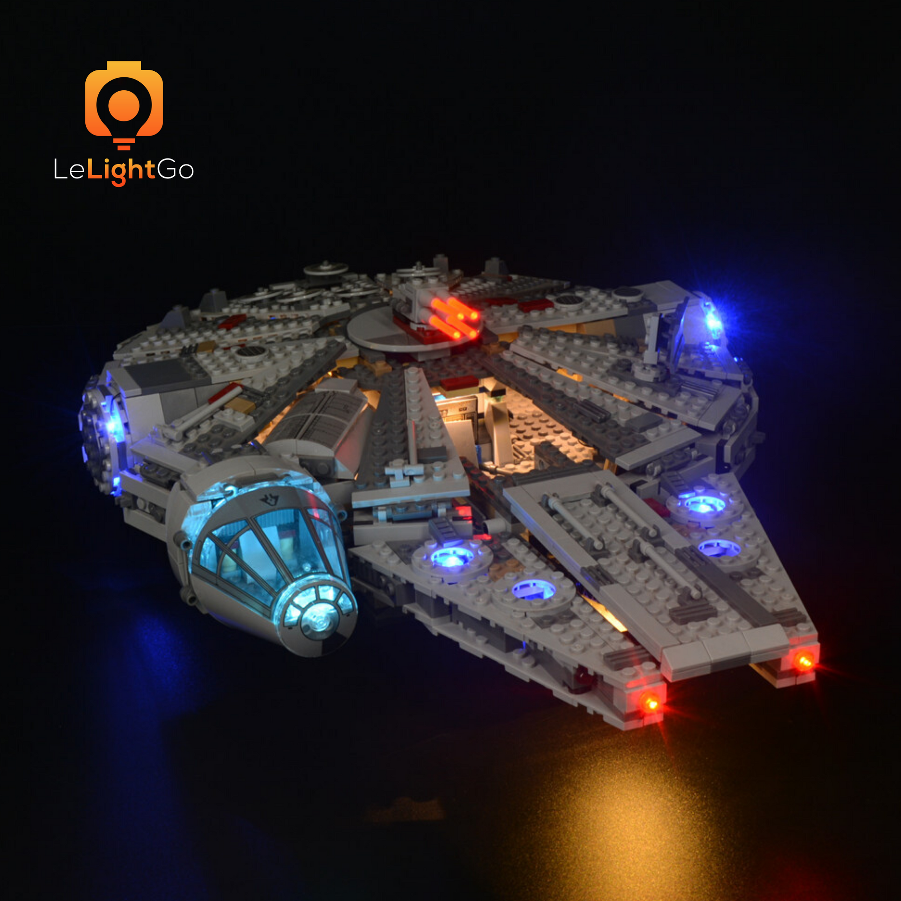 Kejser peregrination definitive Light Kit For Star Wars Millennium Falcon 75105 – LeLightGo