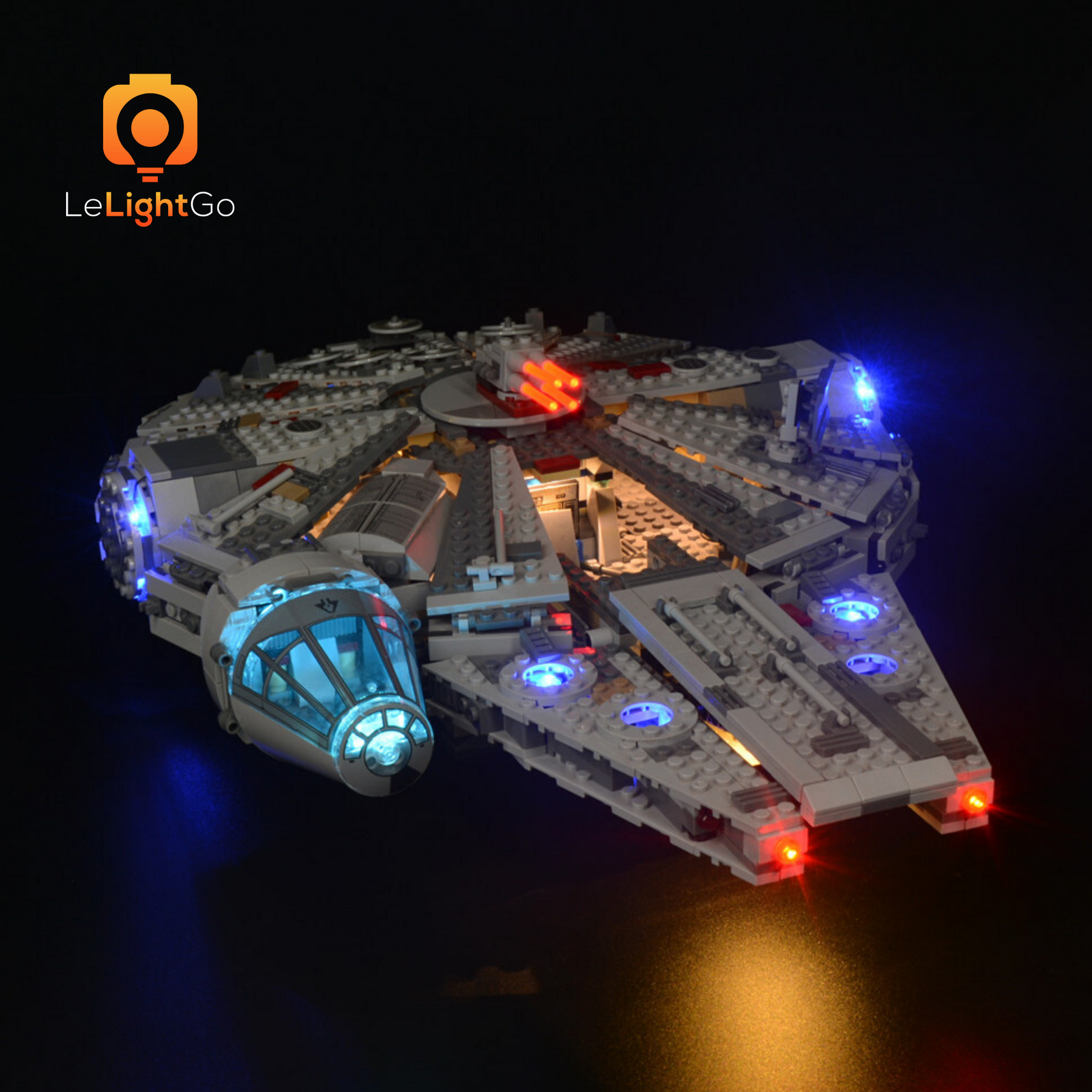 Light Kit For Star Wars Millennium Falcon 75105 LeLightGo