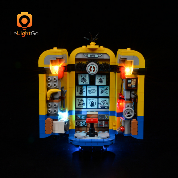 Light Kit For Brick-built Minions and their Lair 75551