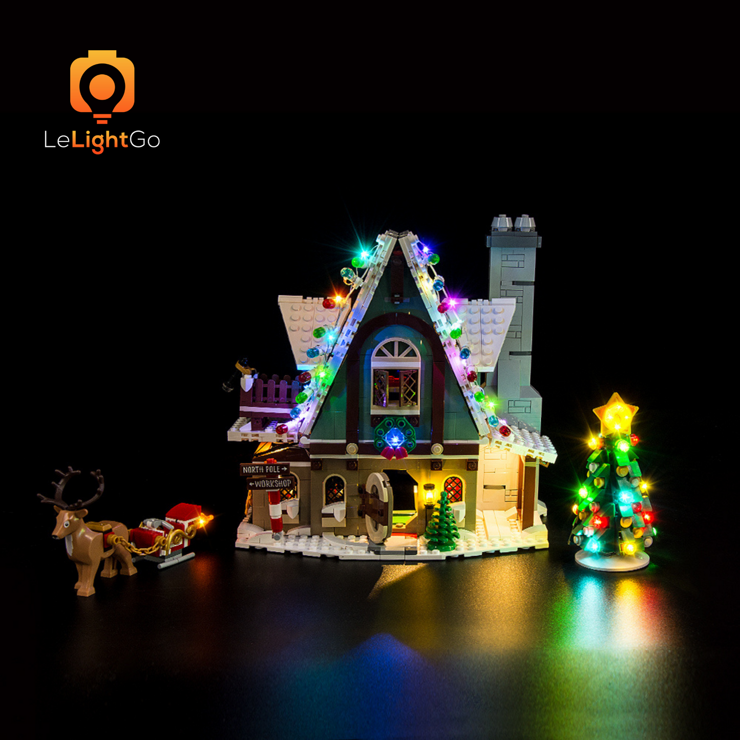 Light Kit For Elf Club House 10275