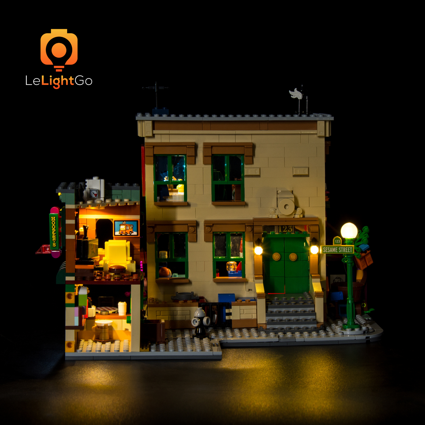 Light Kit For 123 Sesame Street 21324