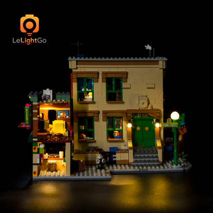 Light Kit For 123 Sesame Street 21324