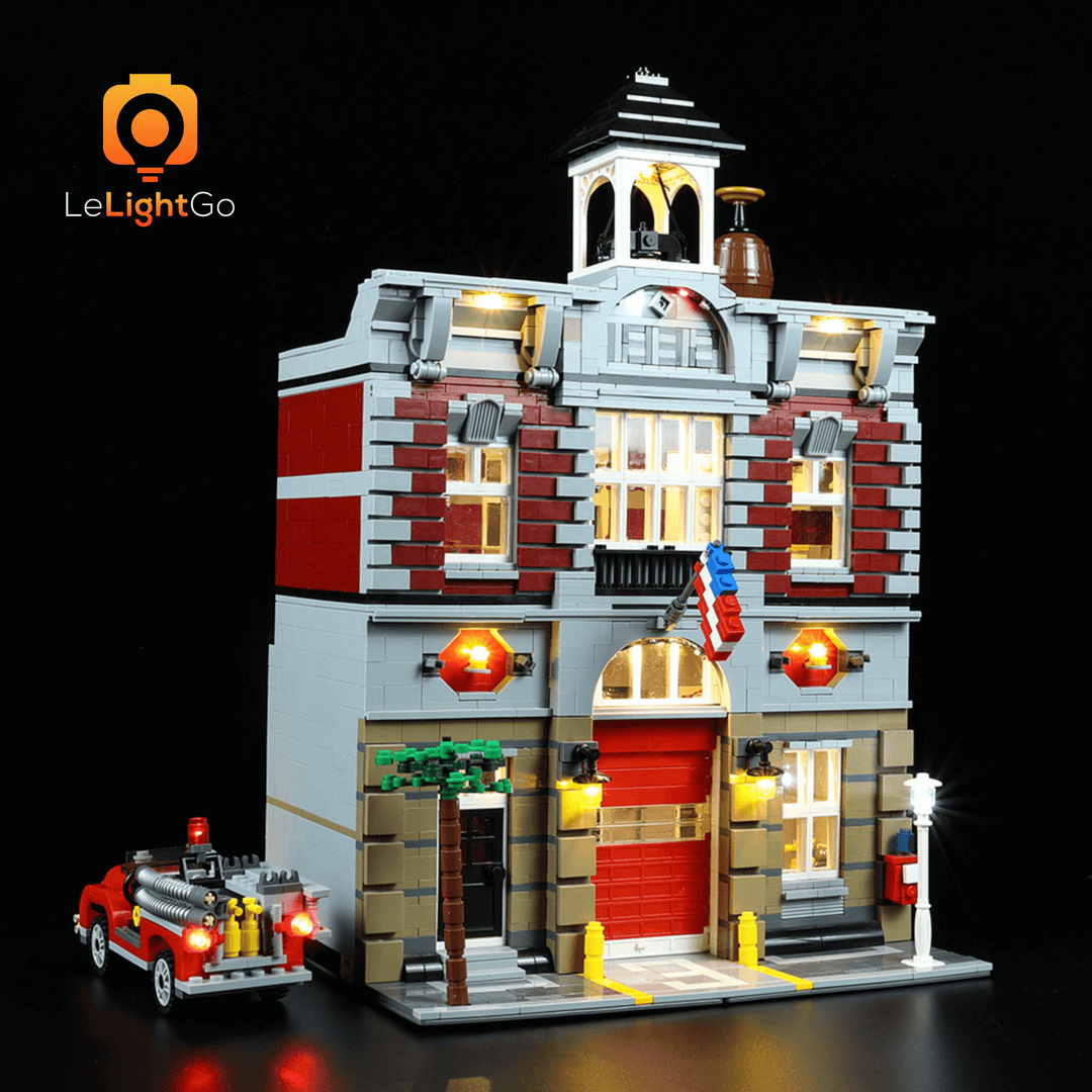 Light Kit for Fire Brigade 10197 LeLightGo
