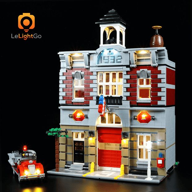 Light Kit for Fire Brigade 10197 LeLightGo