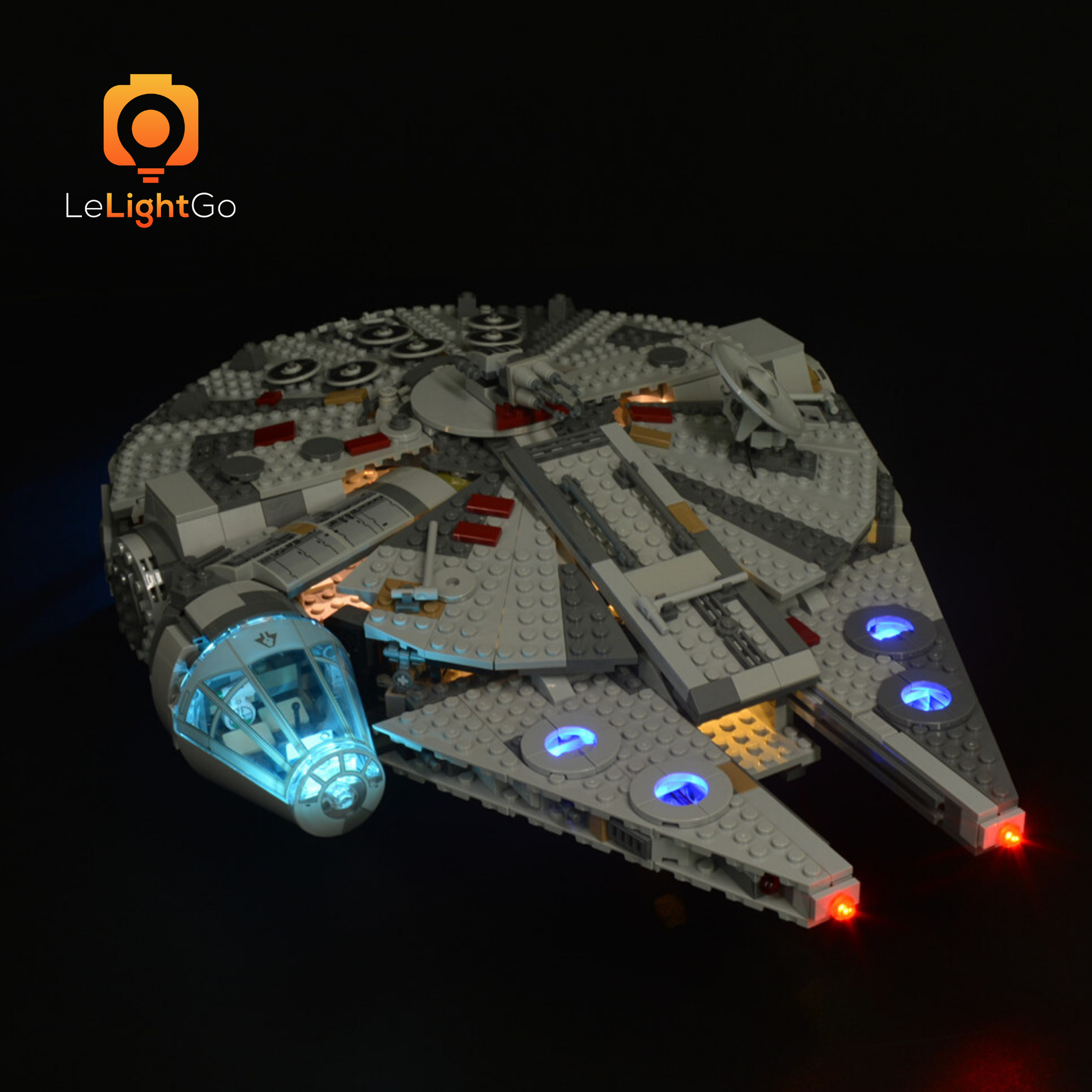 Astonishing Light Kit For Lego Millennium Falcon 75257 – Lightailing