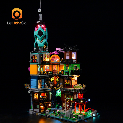 Light Kit For NINJAGO City Gardens 71741