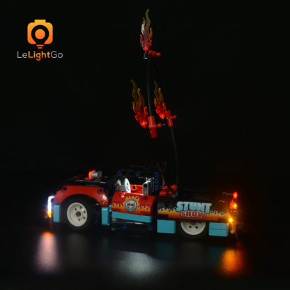 Light Kit For Stunt Show Truck & Bike 42106