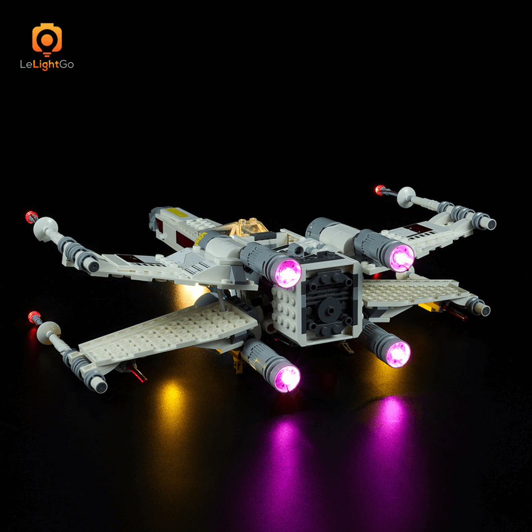 Light Kit For Luke Skywalker’s X-Wing Fighter 75301