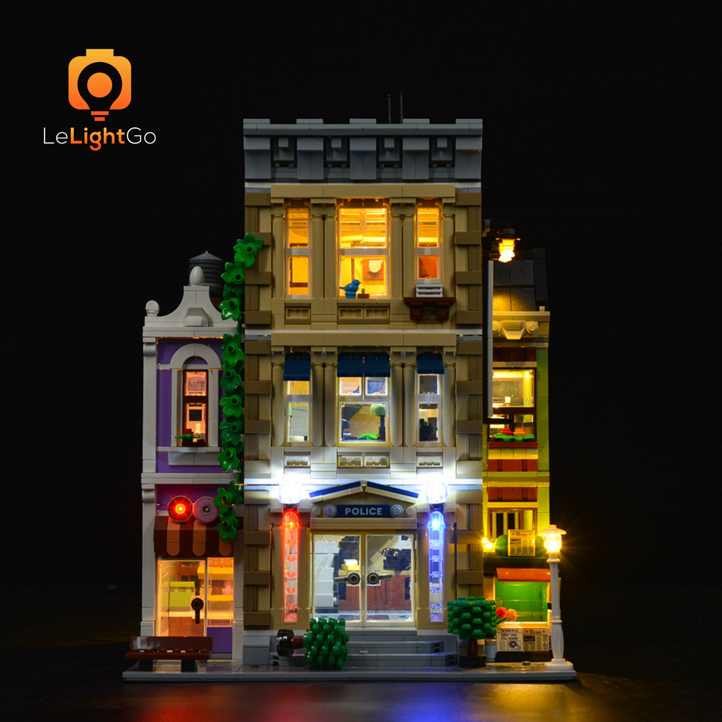 Light Kit For Police Station 10278