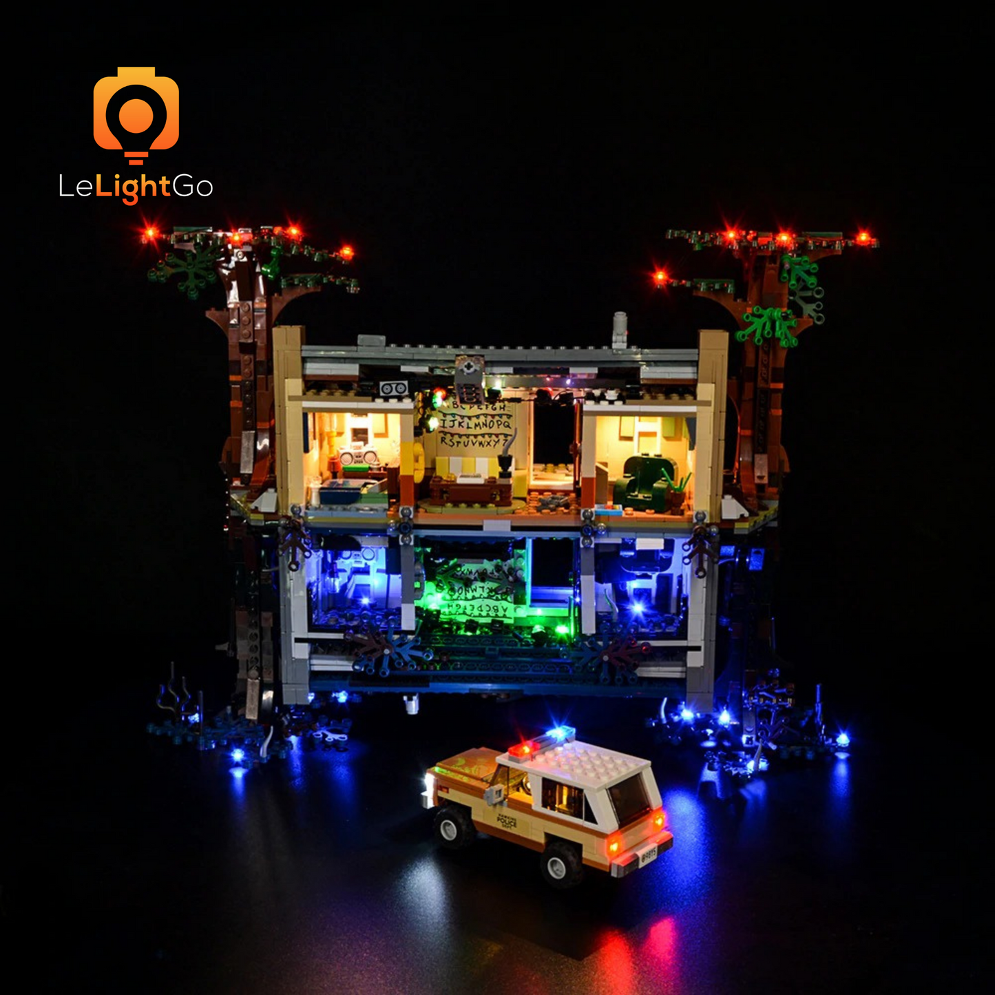 Light Kit For The Upside Down 75810