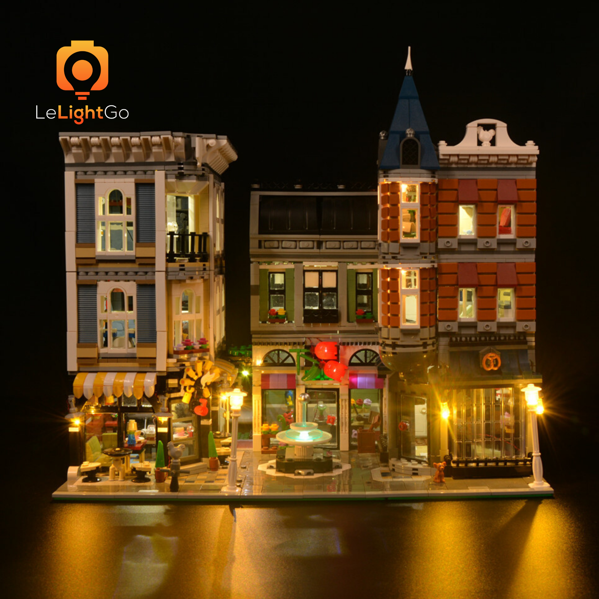 Light Kit For Assembly Square 10255 LeLightGo