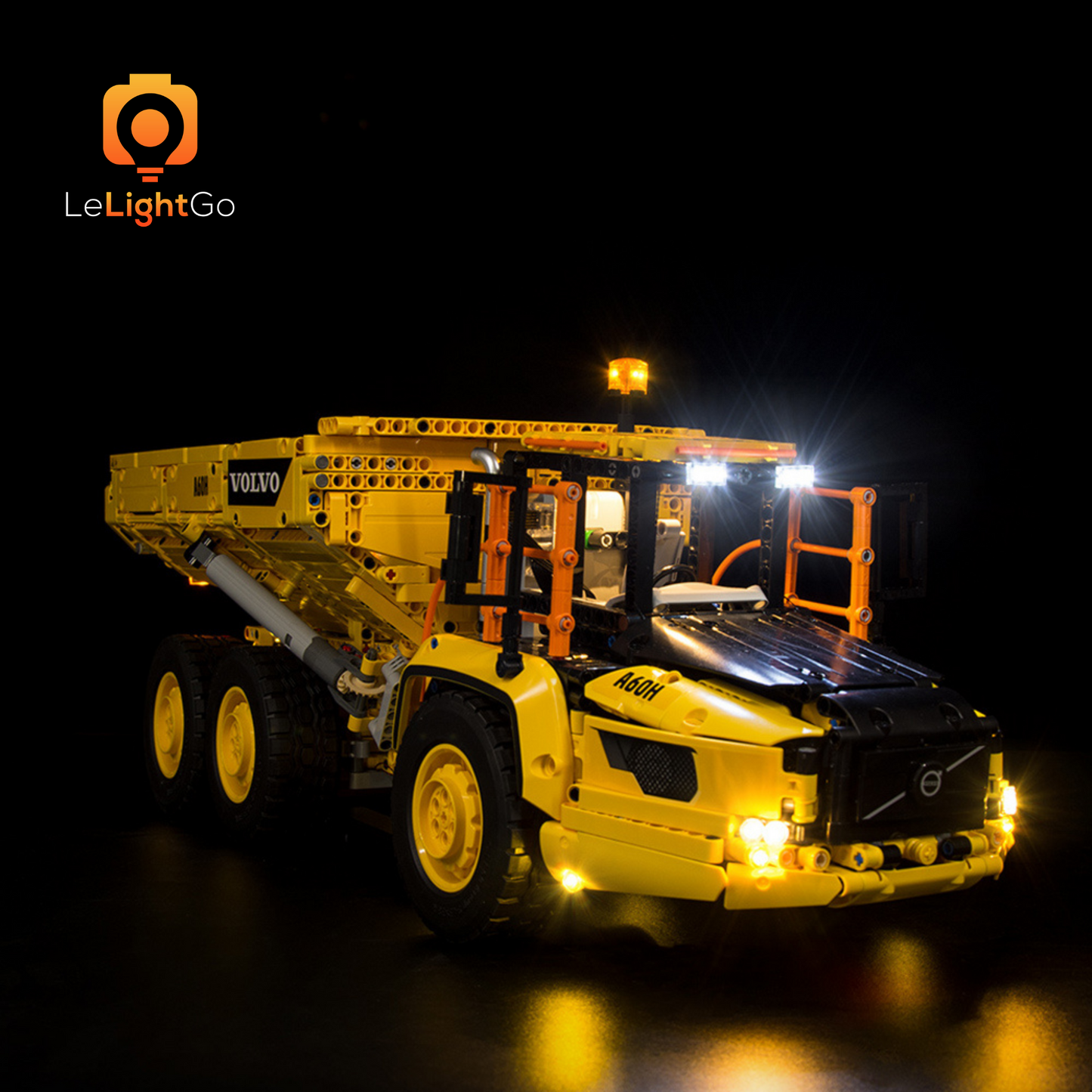 Light Kit For 6x6 Volvo Articulated Hauler 42114