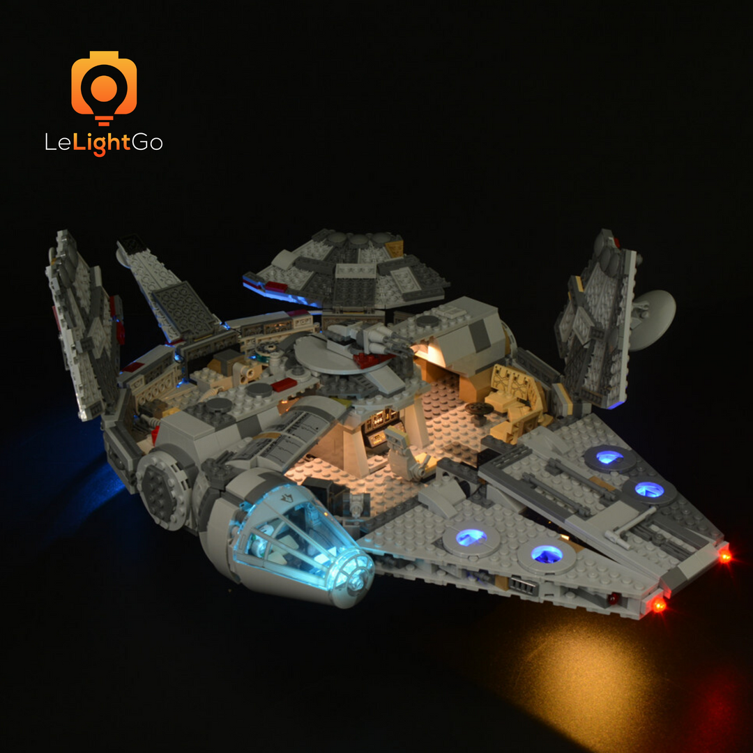 Royz セット Amazon.com: LEGO Star Wars Millennium Falcon 75257 Building