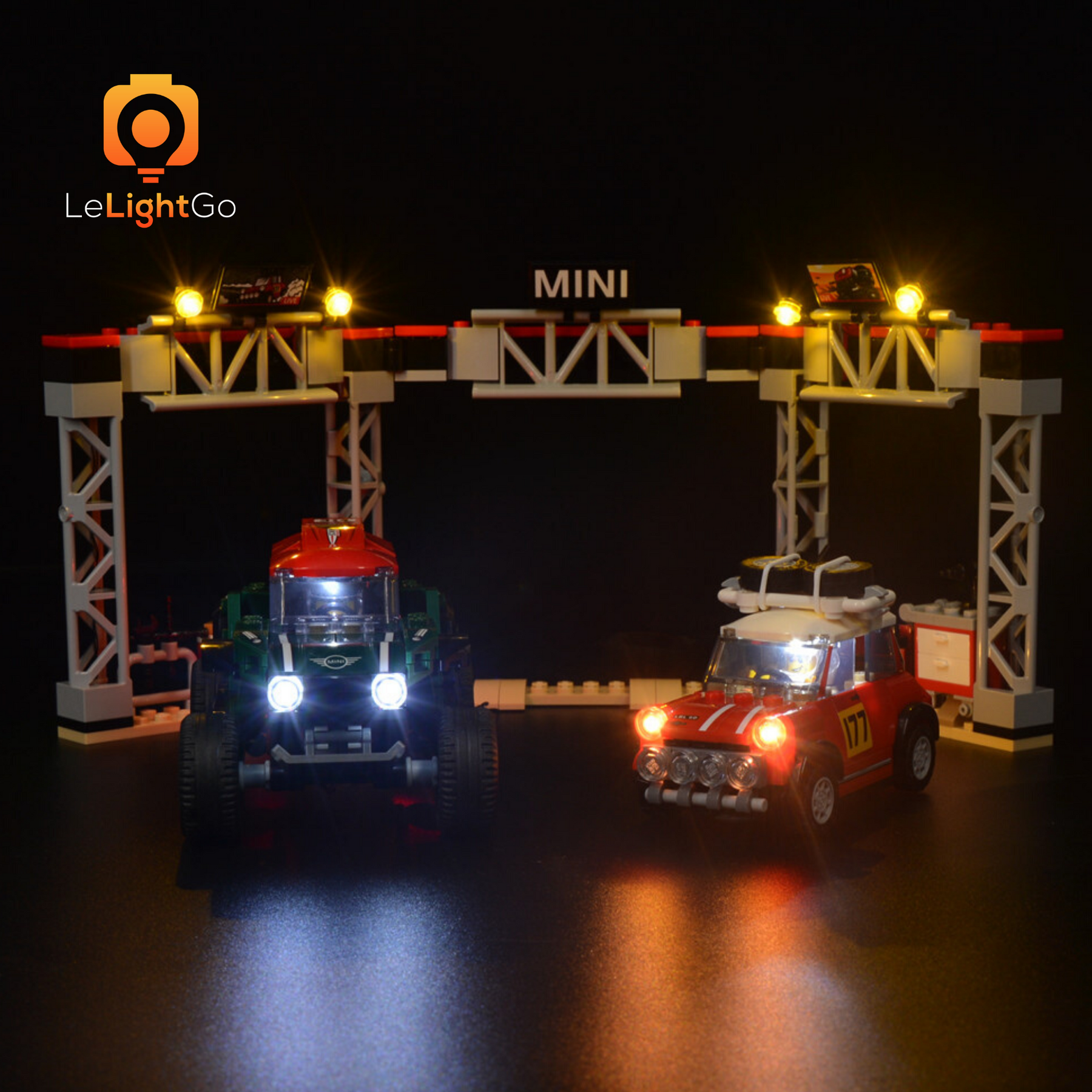 Light Kit For 1967 Mini Cooper S Rally and 2018 MINI John Cooper