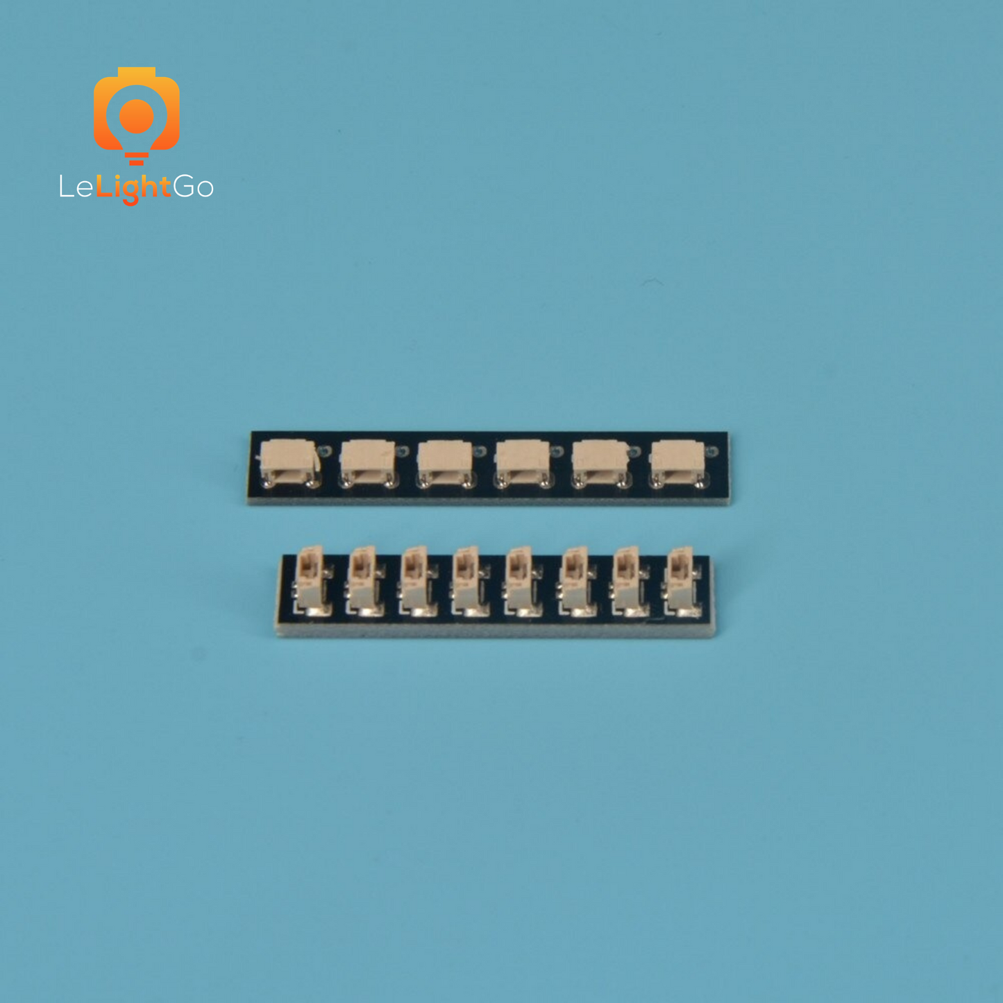 LeLightGo DIY 0.8 mm 2 pin Socket Boards