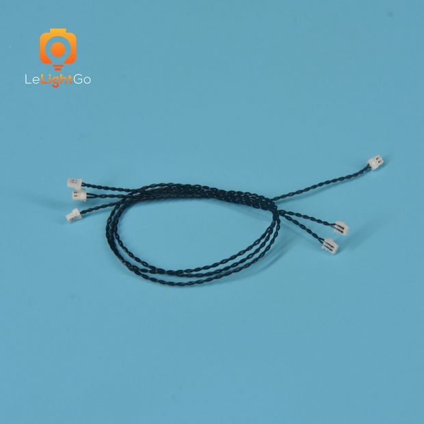 LeLightGo DIY 0.8 mm 2 pin connecting cable