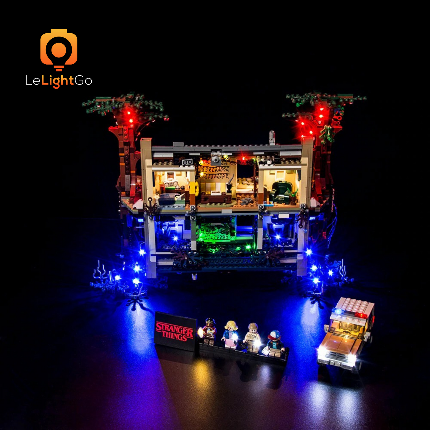 Light Kit For The Upside Down 75810