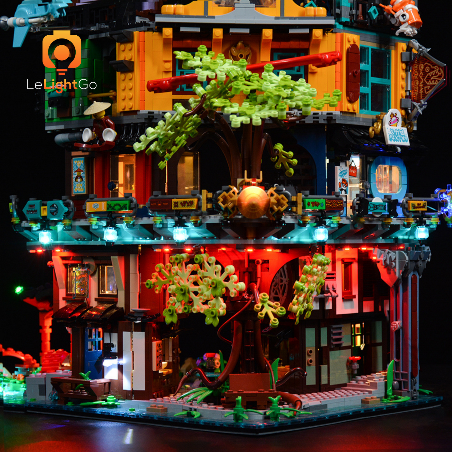 Light Kit For NINJAGO City Gardens 71741
