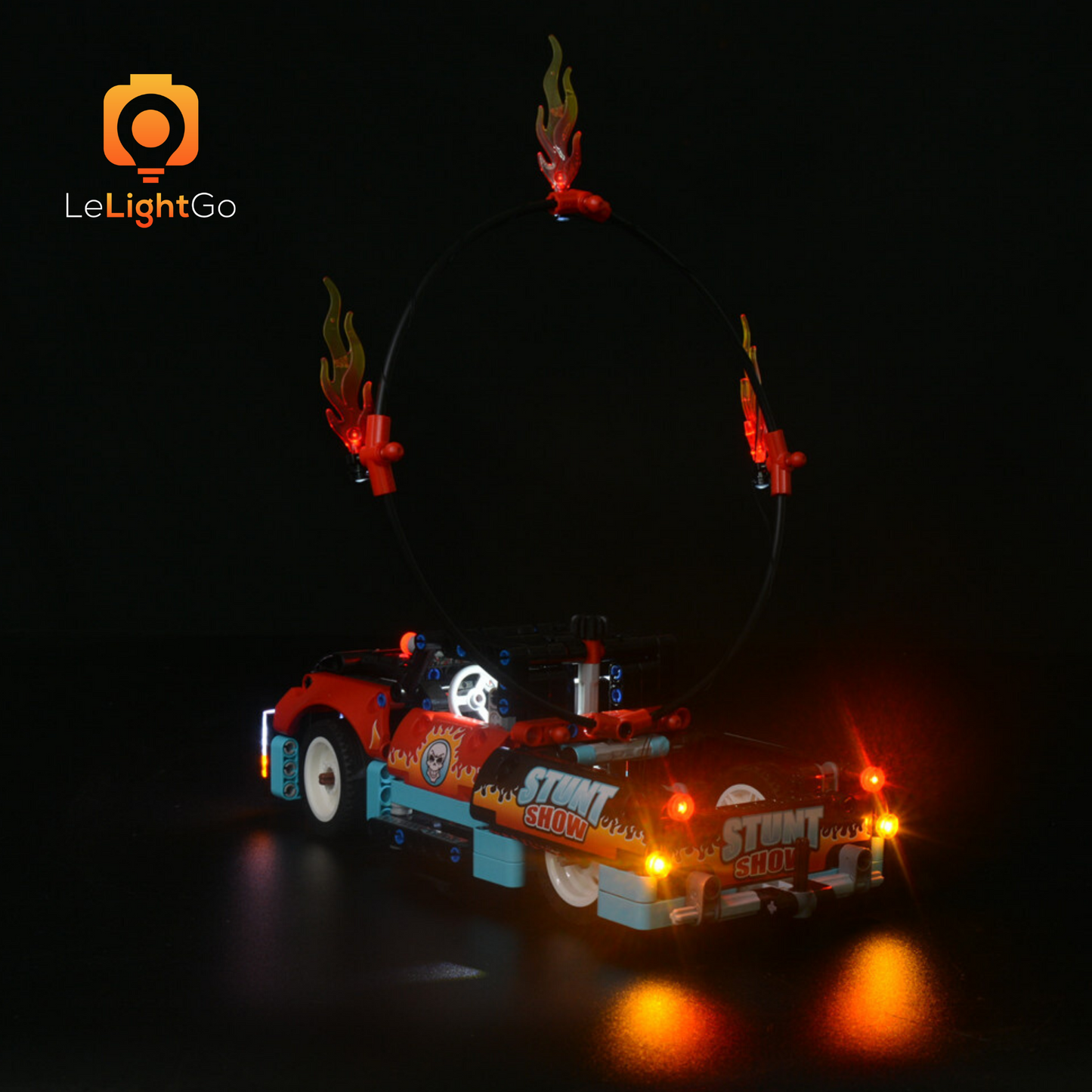 Light Kit For Stunt Show Truck & Bike 42106